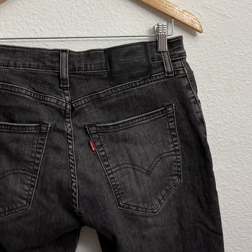 Levi’s Premium Jeans Black Charcoal Wash Denim W31 L32